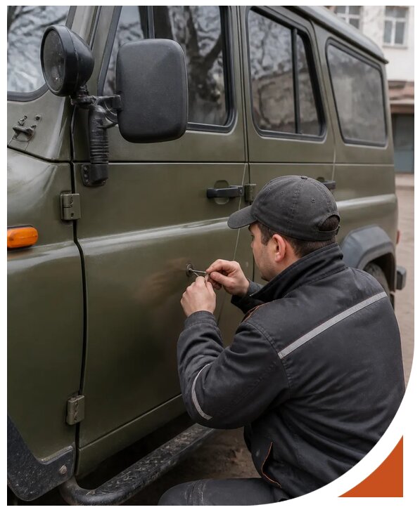 Профессиональное вскрытие автомобиля УАЗ без повреждений в Невинномысске